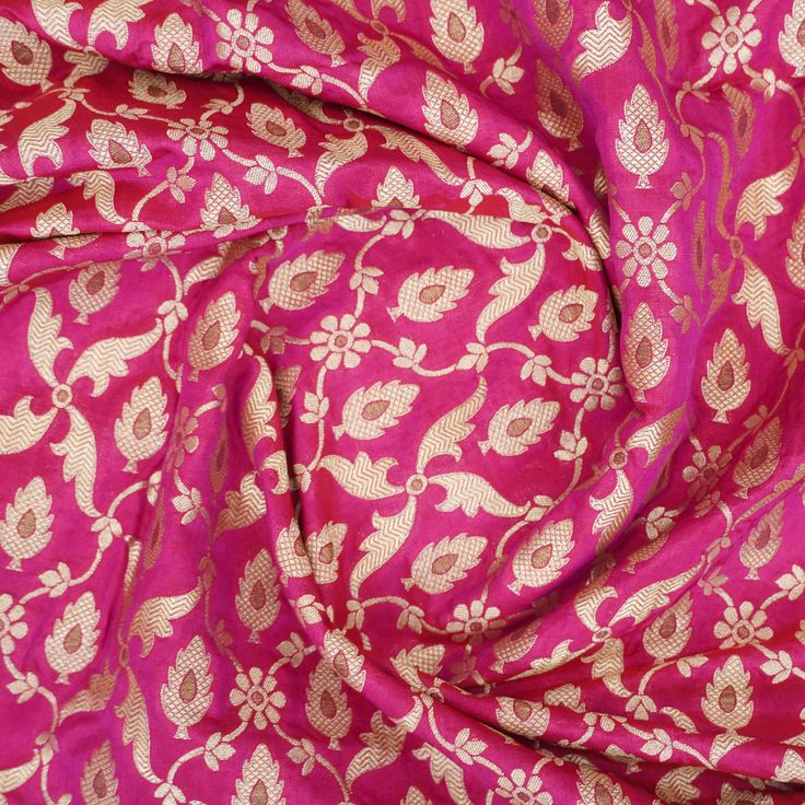 Category: Pure Katan Silk Fabric Khinkhwab brings you beautiful fabrics and yardage from Banaras. You can turn these beautiful fabrics into a traditional blouse, Indian kurta or a western jacket. For Blouse you need 1 meter of fabric, for kurta you need 3 meters, for jackets you need 2 meters of fabric. Pair these beautiful fabrics with your Banarasi sarees and dupattas and add more glamour to it. Fabric: Katan, a thread, prepared by twisting different numbers of silk fabrics as per requirements Banarasi Blouse, Blouse Indian, Indian Kurta, Beautiful Fabrics, Western Jacket, Silk Fabrics, Katan Silk, Banarasi Sarees, Silk Thread