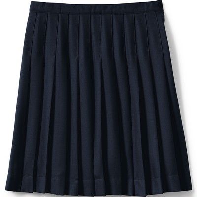 The easiest way to look smart for school? Pleats, please! With unbeatable drape and a pull-on-and-go hidden adjustable waist — in our easy-care blend that stands up to the spin cycle with no need to iron. Below-the-knee length. White Cotton Skirt, Concert Dresses, School Uniform Kids, Pleated Tennis Skirt, Classic Skirts, Pleats Please, Kids Outfits Girls, Straight Skirt, Gray Skirt