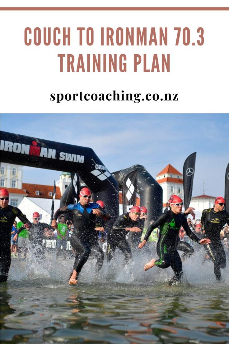 the coach to ironman 70 3 training plan is in full view and it's water