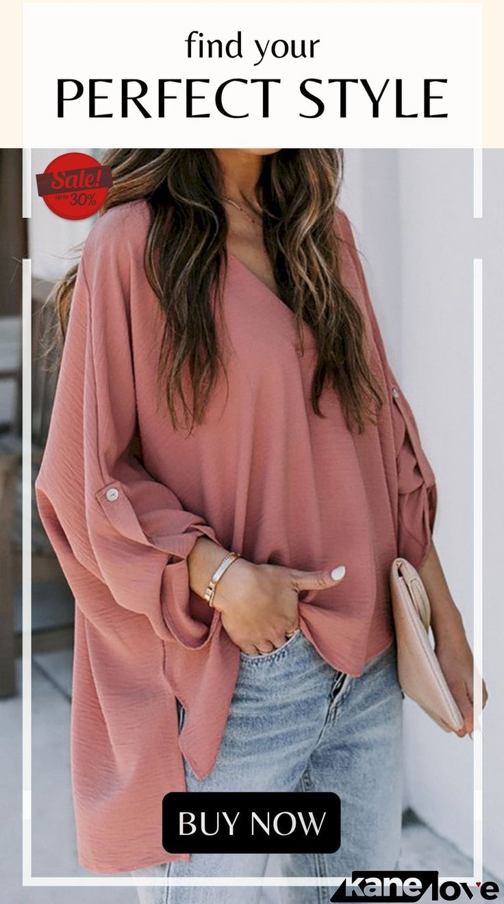 V Neck 3/4 Sleeve High Low Hem Shirt Boutique Stores, High Low Hem, Elevate Your Style, High & Low, High Low, Your Style, V Neck, Free Shipping