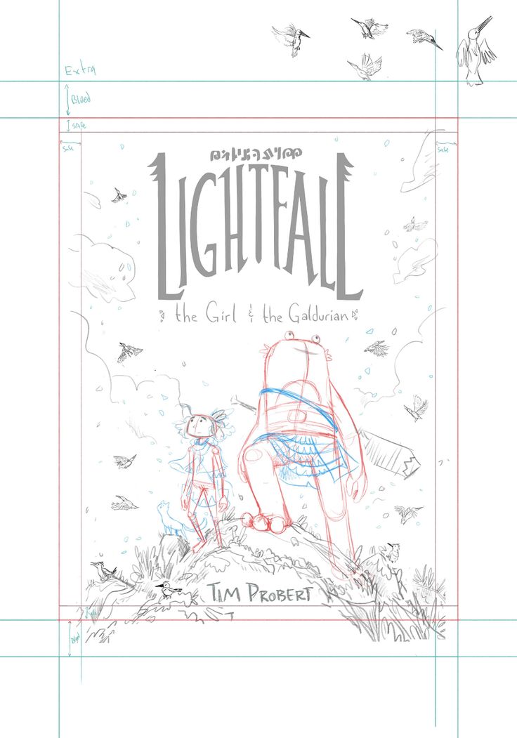 an image of a book cover for the children's novel lightfall