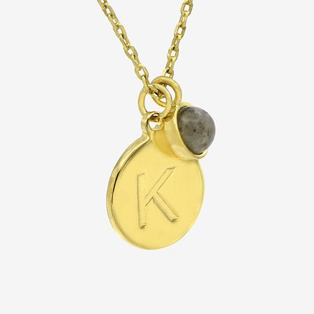 Included: 1 Necklace(s)Features: Coin Jewelry, Initials, Nickel Free, Adjustable, PersonalizedJewelry Closure: Lobster ClaspLink Construction: SemisolidShape: RoundStone Cut: RoundStone Millimeter Measurement: 4 Mm Length, 4 Mm WidthMetal Color: Gold ToneChain Length: 16 InchChain Width: 1.2 MillimetersChain Gauge: 015Extender Length: 2 InchPendant Length: 10mmPendant Width: 10mmChain Construction: LinkCare: Wipe CleanStone Type: 1 Genuine AmazoniteMetal: 14k Gold Over BrassNecklace Type: Penda… Jewelry Initials, Round Pendant Necklace, Coin Jewelry, Round Pendant, Type 1, Initials, Pendant Necklace, Brass, Pendant