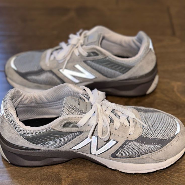 Worn Size 7 Women Some Worn Marks On Suede New Balance Shoes, Womens Shoes Sneakers, New Balance, Shoes Sneakers, Size 7, Women Shoes, Sneakers, Grey, Women Shopping