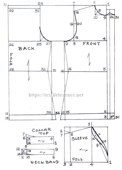 the drawing shows how to draw an object with different angles and measurements, as well as its