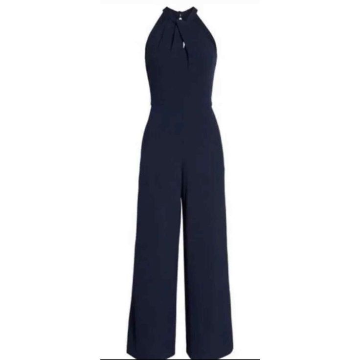 Julia Jordan Hunter Wide Leg Jumpsuit Size 16 Navy Nwt Navy Fitted Elegant Jumpsuits And Rompers, Elegant Fitted Navy Jumpsuits And Rompers, Navy Fitted Elegant Jumpsuit, Elegant Fitted Navy Jumpsuit, Jordan Blue, Wide Leg Jumpsuit, Navy Color, Jumpsuits For Women, Pant Jumpsuit