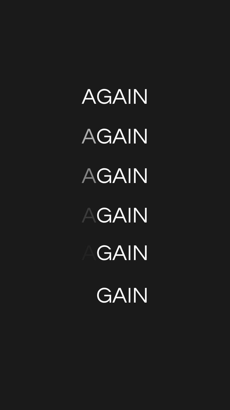 the words are written in different languages on a black background with white letters that read again again again again again again again again again again