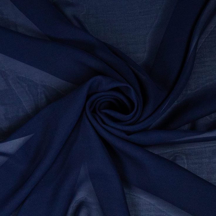 FabricLA Hi Multi Chiffon Fabric | Navy Dark - FabricLA.com Backdrop Table, Wedding Arch Decor, Decor Ceiling, Ceiling Draping, Arch Decor, Skirt Diy, Fabric Navy, Dark Fabric, Venue Decorations