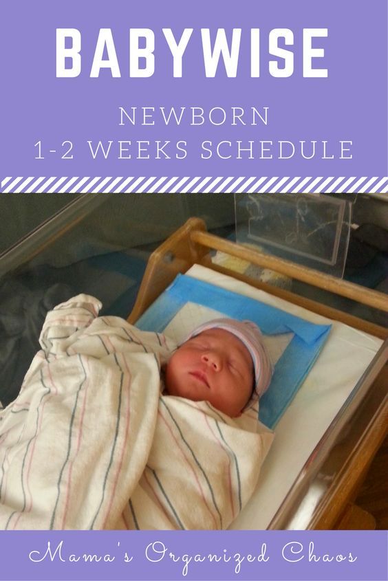 a baby in a crib with the words newborn newborn schedule on it's side