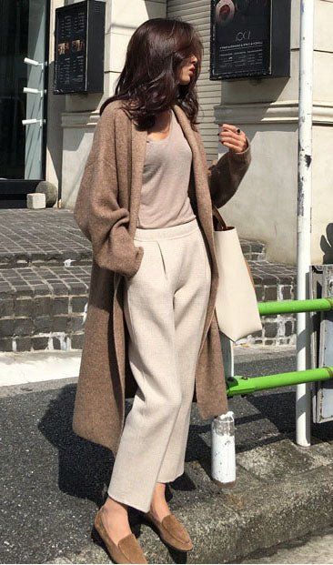 Knit Cardigan Chique Outfits, Outfit Chic, Bohol, Mode Casual, Stil Inspiration, Modieuze Outfits, Mode Inspo, 가을 패션, Looks Style