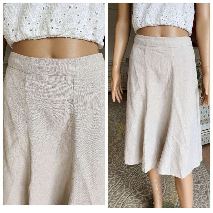 casual skirt Beige Linen skirt womens  Midi skirt Linen skirt Beige skirt retro skirt holiday skirt Hippie skirt summer skirt classic skirt XL height of the woman in the photo - 180 cm 52% linen   48%Viscosa Please refer to photos for details of condition. Condition: very good vintage Measurements: Length: 63 cm/33.8" Waist 90  cm/30.7" Hips: 118 cm/42.5" Tag Size  EUR 42  UK14  XL note The color on the pictures may vary due to monitor settings and light reflections. Ready to ship Please do not Summer Beige Flared Pleated Skirt, Summer Beige Full Pleated Skirt, Beige Full Pleated Skirt For Summer, Beige Relaxed Pleated Summer Skirt, Beige Relaxed Fit Pleated Summer Skirt, Beige Relaxed Pleated Skirt For Summer, Summer Beige Relaxed Pleated Skirt, Vintage Lined Pleated Skirt For Summer, Summer Beige Pleated Skirt