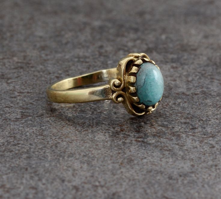 SIZE :- All Size Are Available. US1 TO US16, If Your Size Not Listed Feel Free to Contact us METAL :- Brass STONE;- Amazonite Ring can be customized on request and gemstone can be made to any gemstone you want. Same Design Ring Are Upload With Any Gemstone. Please Visit Our Shop to View Complete Collection. If You Need Faster Shipping, Please Contact us Please Make Sure to Include The Correct Address During Before Order. You Can return Item within 30 Days After Successful Delivery. We Offer 100% Amazonite Ring, Woman Ring, Unique Rings Vintage, Lapis Lazuli Ring, Antique Ring, Ring Antique, Deco Ring, Wedding Rings Vintage, Ring Boho