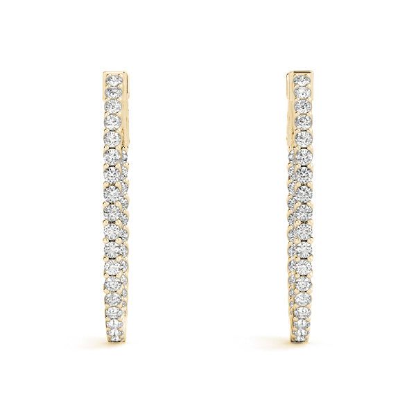 style #CHPE103 Diamond color: GH Diamond shape: Round Diamond weight: 1.5CTW Size: 30 mm Diamond Earrings Gold, Earrings Sapphire, Earrings Gold Hoop, Earrings Opal, Earrings Emerald, Diamond Decorations, Earrings Chandelier, Halo Earrings, Earrings Diamond