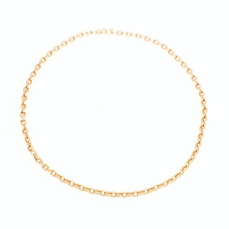 Double Chain Necklace 18K Yellow Gold, Medium Link, 20" – Sherman Field Yellow Gold Plated Rolo Chain Necklace, Classic Gold-tone Necklaces With Solid Link Construction, Classic Gold-tone Necklaces With Solid Link, Classic Gold-tone Necklace With Solid Link Construction, Classic Gold-tone Necklaces, Classic Gold Rolo Chain Necklace, Timeless Yellow Gold Link Chain Necklace, Yellow Gold Plated Link Chain Necklace, Classic Gold Plated Rolo Chain Necklace