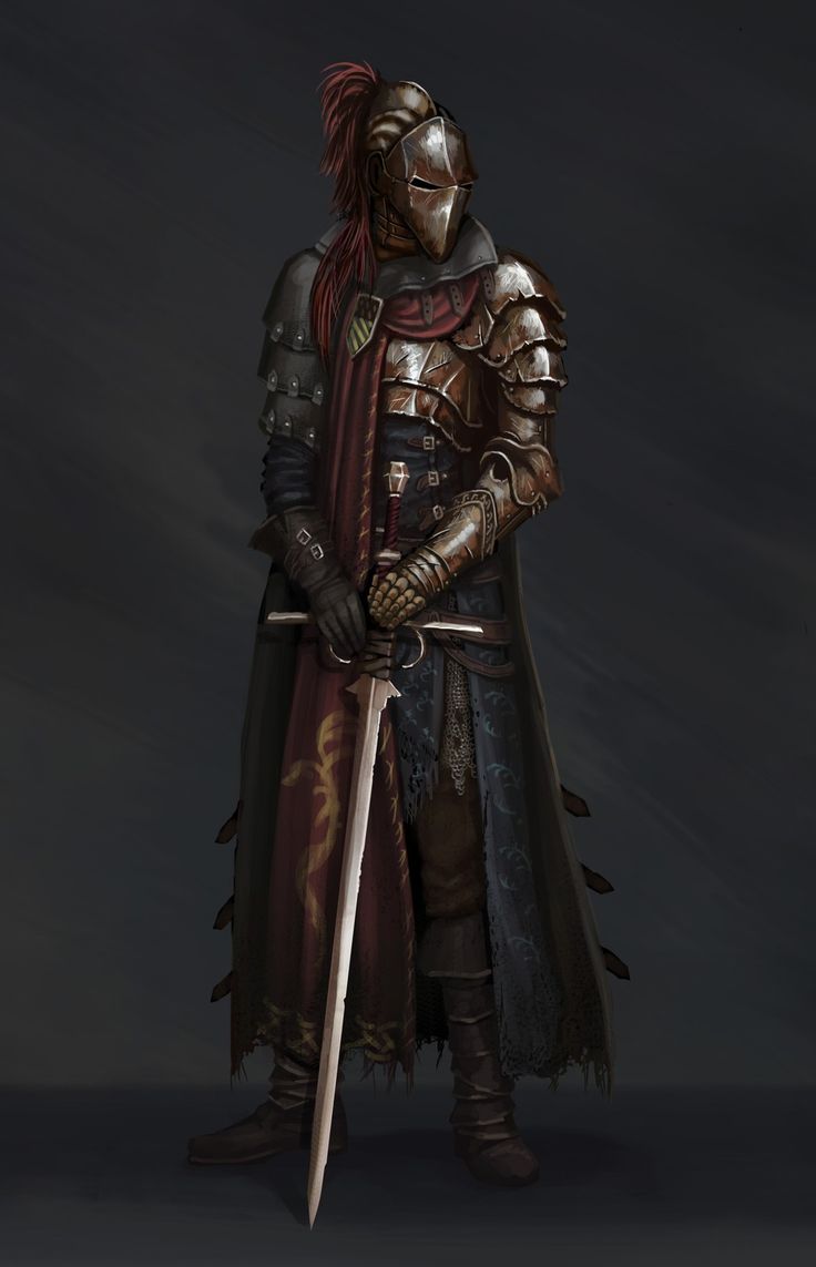 a man dressed in armor holding two swords