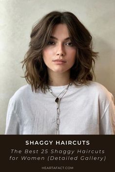 Short Layer Haircuts For Women, Short Hairstyle Layers Women, Hair Cuts Short For Women, Wolfcut Women Medium, Thick Hair Styles Women, Thick Wavy Hair Haircut, Short Hairstyle Women Layers, Shaggy Women’s Haircuts, Haïr Cut Short Hair