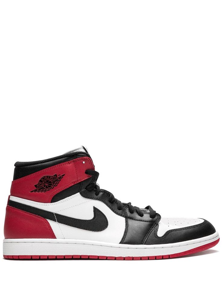 JORDAN JORDAN AIR JORDAN 1 RETRO HIGH OG SNEAKERS - MULTICOLOUR. #jordan #shoes Black Toes, All Jordans, Red Jordans, Jordan Red, Jordan Air, Air Jordan 1 Retro High Og, Colour Blocking, Air Jordan 1 Retro High, Best Running Shoes