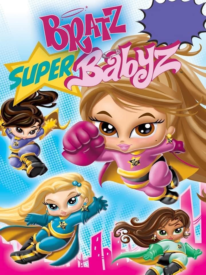 the poster for bratz super baby