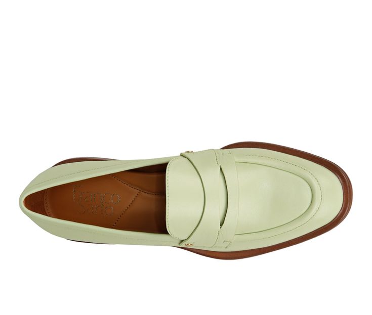 Our kind of classic loafers for women, with exquisite tailoring that for effortless sophistication. Nappa leather upper, faux leather or patent leather partially made from recycled materials. Eco-conscious linings with soft + sustainable comfort. Slip on fit. Almond toe. Penny keeper strap. 1 inch block heel. Leather upper - Black, Suede upper - Ecru White, Pebble Gray, Plum Purple, Polyurethane upper - Beige, Light Pink, Navy Blue, White Floral, Biscuit Brown, Slip on for easy entry,1.12\ stack Spring Patent Leather Platform Loafers For Work, Patent Leather Platform Loafers For Spring Workwear, Spring Business Platform Loafers In Patent Leather, Modern Platform Loafers For Business In Spring, Spring Patent Leather Work Loafers, Spring Patent Leather Loafers For Business Casual, Business Spring Platform Loafers With Rubber Sole, Spring Business Platform Loafers With Rubber Sole, Modern Moccasins With Rubber Sole For Work