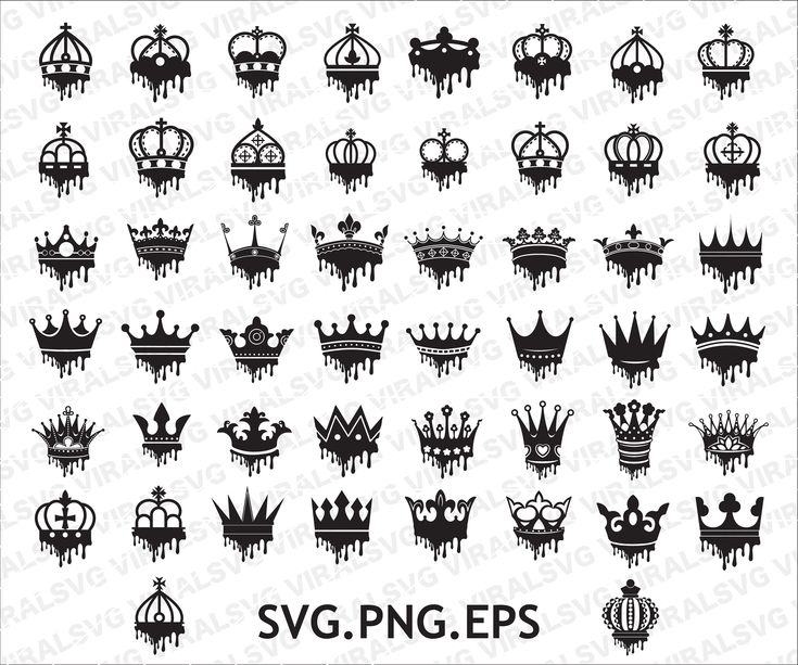 King Crown Drawing, Above Elbow Tattoo, Crown Silhouette, Gem Tattoo, Crown Drawing, Crown Svg, Crown King, Crown Tattoo Design, Black King And Queen