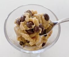 a bowl filled with cereal and chocolate chips