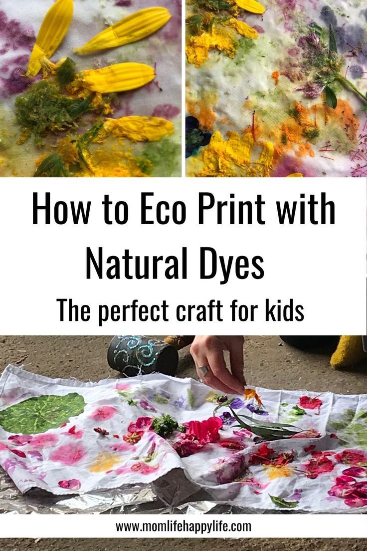 how to eco print with natural dyes the perfect craft for kids