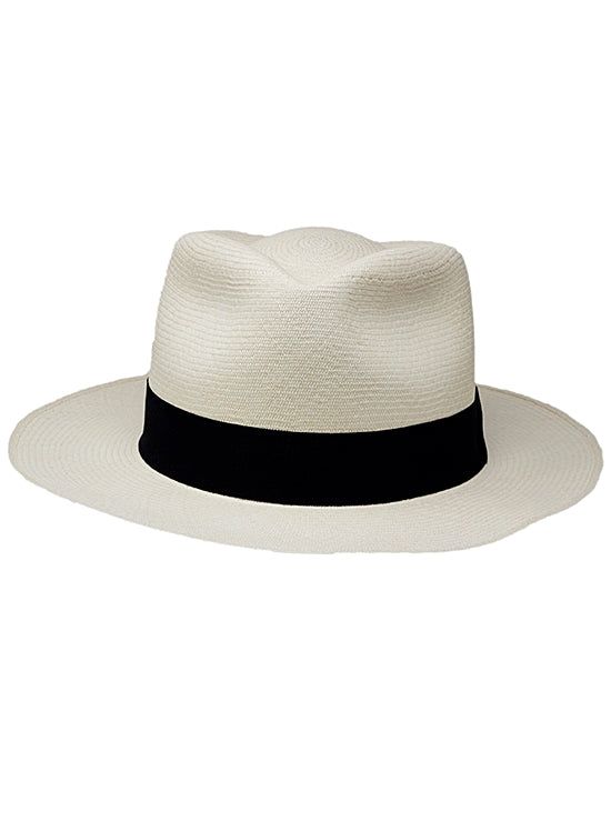 Brand: Gamboa Color: Natural Material: Toquilla Straw Brim: 7 - 7.5 cm. (2.76"- 2.96")Grade: 13 - 14 (Fine Fine)learn more Sweatband: Cotton Twill, 3 cm. (1.18") Crown: 10.37 - 10.87 cm. (4.1" - 4.3") Ribbon: Linen Description: A luxurious hat, handmade in Montecristi, the worldwide famous Panama Hat town in Ecuador. This Panama Diamond hat for men is a top quality, classic and elegant hat. Each hat is individually blocked and trimmed to meet the highest quality standards. Cuban Hat, Poncho Mexican, Panama Hat Men, Poncho Pullover, Tagua Jewelry, Alpaca Scarf, Elegant Hats, Cowboy Style, Quality Hats