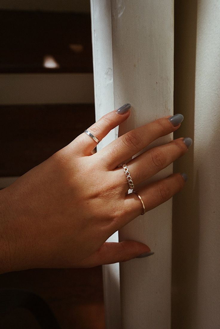 Silver Pinky Ring Band Ring Sterling Silver Ring - Etsy Dainty Hypoallergenic Rings For Everyday, Stackable Open Midi Rings For Promise, Dainty Hypoallergenic Open Ring Stackable Rings, Dainty Toe Rings For Everyday Wear, Dainty Everyday Toe Rings, Dainty Hypoallergenic Open Stackable Rings, Dainty Hypoallergenic Stackable Open Rings, Rose Gold Sterling Silver Midi Rings, Everyday Crystal Open Ring