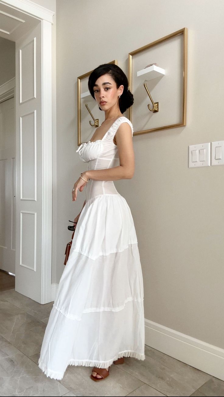 Happy June, White Summer Dress, Baby G, White Dress Summer, Romantic Style, My Dream, White Summer, Summer Dress, Classic Style