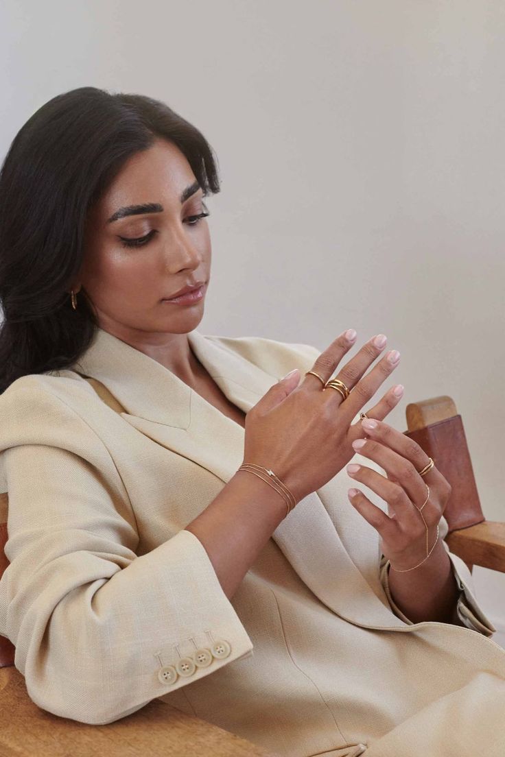 New ring edit in collaboration with Iram Shelton Celebrity Nails, Against The Grain, Diamond Huggies, Everyday Ring, Everyday Luxury, Ring Stack, Everyday Rings, Hand Chain, Topaz Stone