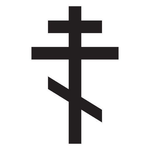 a black and white image of a cross