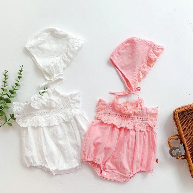 Made from Organic Cotton: An eco-friendly, breathable, and hypoallergenic fabric that’s gentle on delicate skin. Care Instructions: Machine wash on a gentle cycle, tumble dry on low. A Thoughtful Gift: Ideal for birthdays, holidays, or any day you want to make extra special for the little one in your life. Spring Bubble Romper With Ruffles, Spring Bubble Romper With Ruffled Straps, White Ruffle Bubble Romper For Spring, White Bubble Romper With Ruffles For Spring, Spring Cotton Bubble Romper With Ruffled Straps, Solid Summer Bubble Romper With Ruffles, Summer Bubble Romper With Ruffles, Summer Solid Color Bubble Romper With Ruffles, Summer Lace