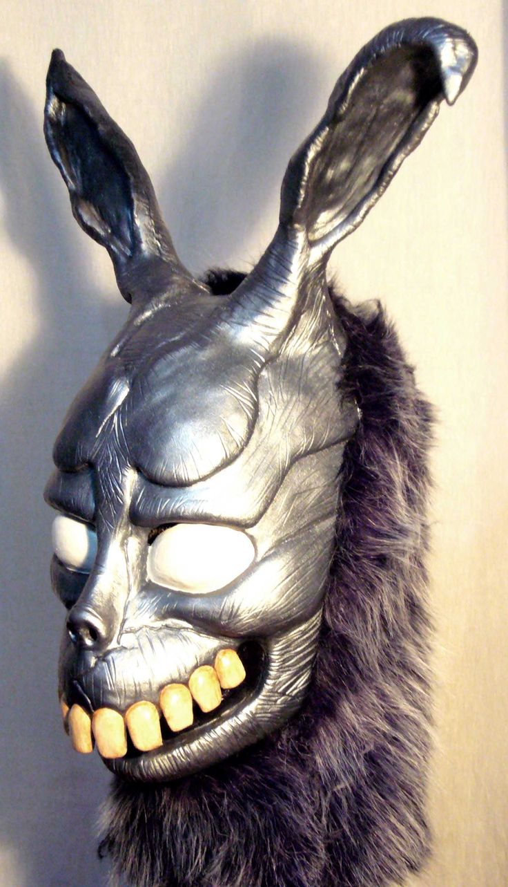 an animal mask with teeth on it's head