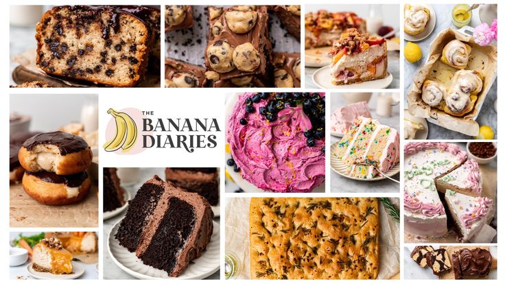 The Banana Diaries | Vegan Recipes + Vegan Dessert Recipes