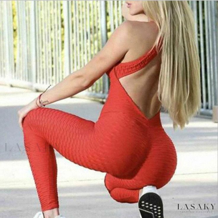 Lasaky - Comfortable Yoga Leggings with Built-in Absorption Red Sports Pants For Summer, Red Stretch Yoga Pants For Pilates, Red High Stretch Yoga Pants For Pilates, High Stretch Red Yoga Pants For Pilates, Stretch Red Pants For Pilates, Red Full-length Bottoms For Pilates, Red Stretch Yoga Pants With Breathability, Red Stretch Breathable Yoga Pants, Stretch Red Workout Pants