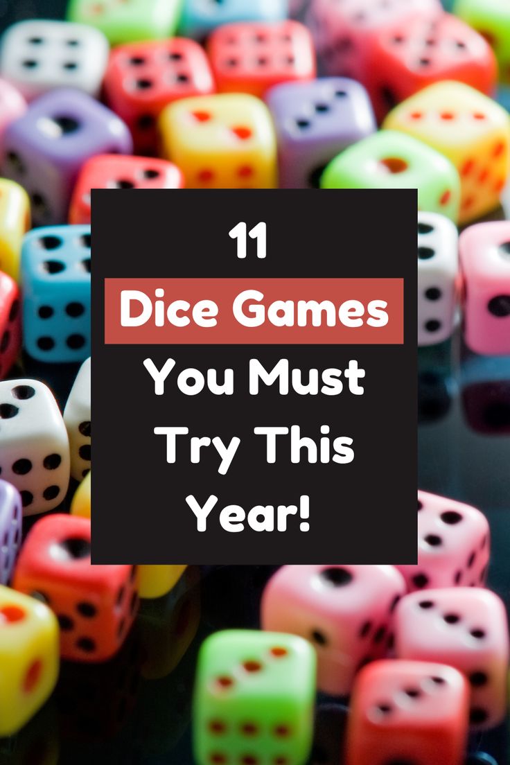 dices with the words 11 dice games you must try this year