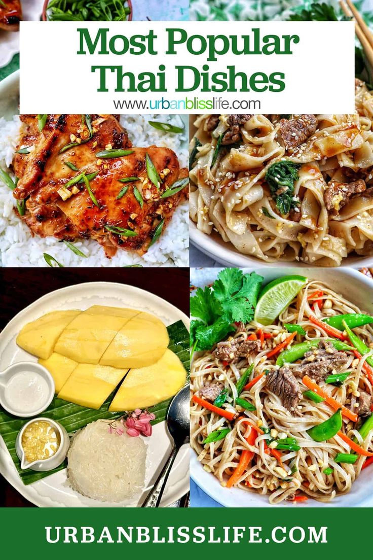 the top ten most popular thai dishes