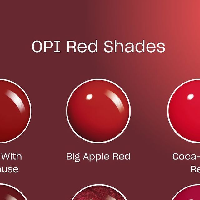 Dark Red Nails Opi Gel, Opi Color So Hot It Burns, Opi Left Your Text On Red, Opi Dip Red Colors, Opi Kiss My Aries, Got The Blues For Red Opi Gel, Red Veal Your Truth Opi, Opi Charged Up Cherry, Red Nails Opi Gel