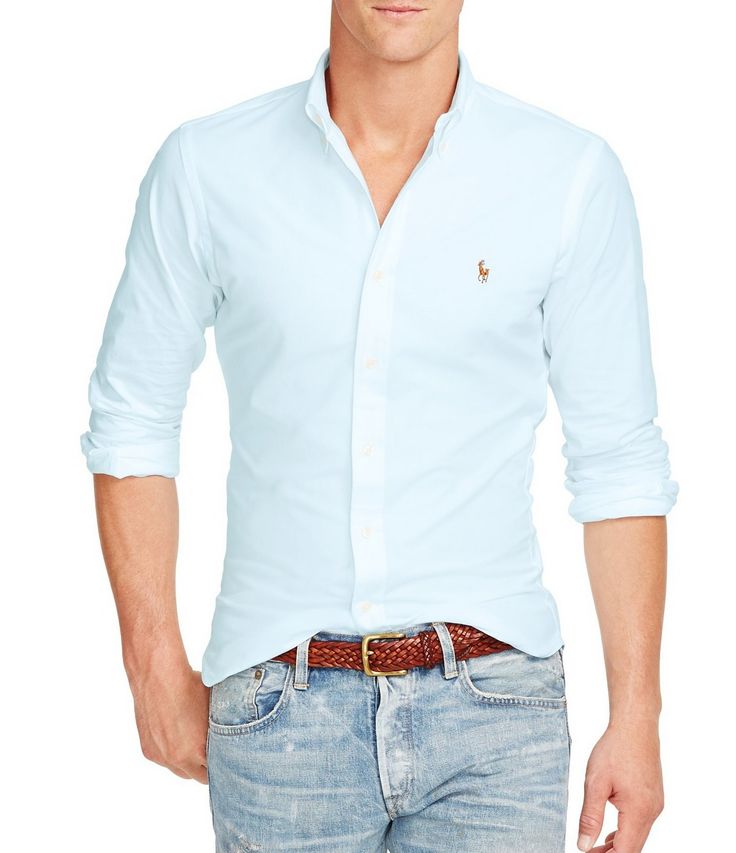 Shop for Polo Ralph Lauren Slim-Fit Solid Stretch Oxford Long-Sleeve Woven Shirt at Dillard's. Visit Dillard's to find clothing, accessories, shoes, cosmetics & more. The Style of Your Life. Designer Long Sleeve Shirt With Button Closure, Designer Long Sleeve Shirt For Business Casual, Designer Long Sleeve Business Casual Shirt, Designer Long Sleeve Dress Shirt For Work, Designer Spring Shirt With Buttons, Designer Slim Fit Long Sleeve Shirt, Designer Long Sleeve Tops For Business Casual, Designer Slim Fit Long Sleeve Dress Shirt, Designer Shirt With Placket For Spring