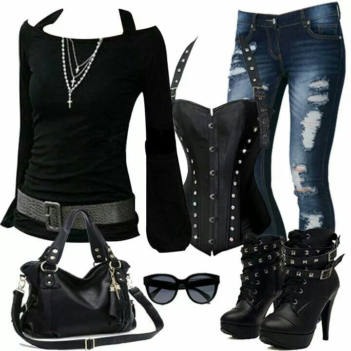 Birthday Outfit? Mode Rockabilly, Goth Outfit, Hipster Outfits, Emo Outfits, Emo Scene, Goth Outfits, Komplette Outfits, Gothic Fashion, Alternative Fashion