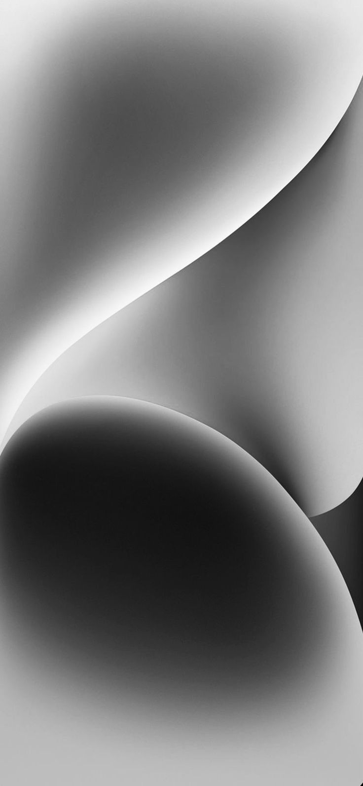 an abstract black and white background with curves