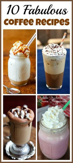 the top ten fabulous coffee recipes