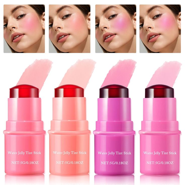 PRICES MAY VARY. 【 Sheer Lip & Cheek Stain 】--- Cooling Water Jelly Tint is a long-lasting lip and cheek stain with a hydrating, bouncy jelly texture that glides on for a sheer, buildable burst of color. 【 Milk Water Jelly Tint 】--- The innovative jelly texture delivers a sheer, buildable watercolor finish that’s quick to apply and stays put when it dries. No messiness. No stickiness. On first use, gently twist off protective cap to remove and discard. Gently swipe onto lips and cheeks. Build to Jelly Blush, Milk Jelly, Jelly Tint, Green Bay Packers Shirts, Tinted Lip Gloss, Makeup Pallets, Blush Stick, Cheek Stain, Instagram Creative