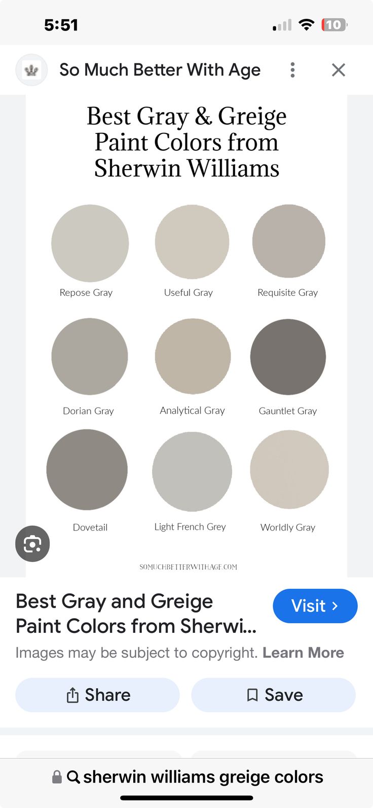 the best gray and grey paint colors from sherylin williams