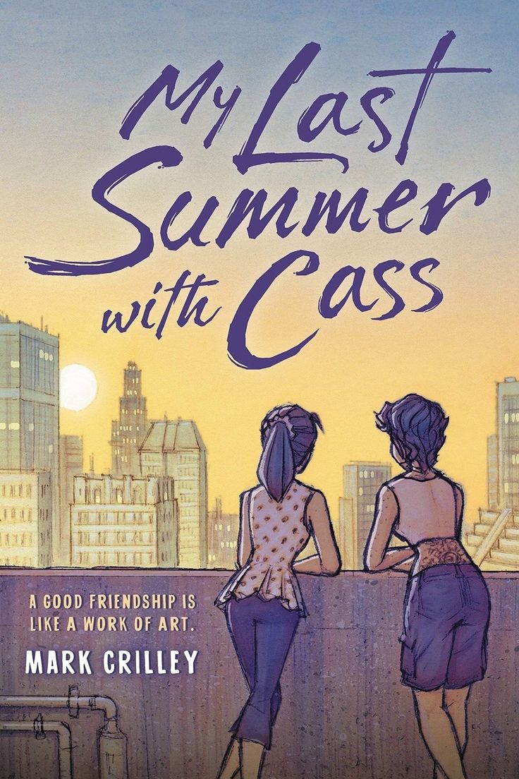 the cover of my last summer with class by mark crilley, illustrated by mary gr