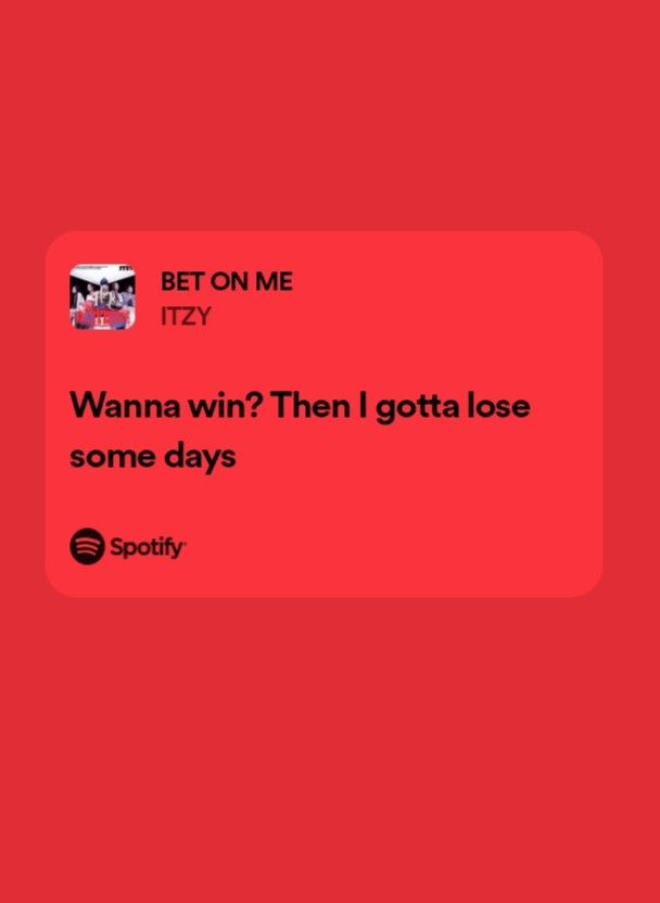 a red background with the words bet on me it'sy wanna win? then i