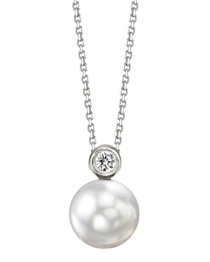 South Sea Pearl & Diamond Dakota Pendant. #pearls #white #pendants Elegant Round Diamond Necklace With Detachable Pendant, Classic Akoya Pearl Diamond Necklace For Anniversary, Classic Diamond Necklaces With Detachable Pendant, Formal Diamond Necklace With Detachable Round Pendant, Classic Necklace With Detachable Pendant For Anniversary, Classic Necklace With Detachable Pendant, Diamond White Necklace With Pearl Pendant, Diamond Necklace With Pearl Pendant, Diamond White Necklace With Pearl Pendant For Formal Events