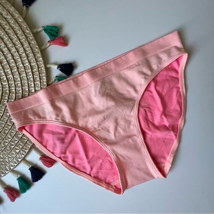 Victoria's Secret Seamless Bikini Panty Purest Pink Xs New Condition: New In Package Size: Xs Color: Purest Pink So Soft. So Comfortable. This Classic-Cut Panty Smooths Everything Over In A Buttery, Seamless Material With A Nearly Invisible Look And Feel. Our Flower-Detailed Logo Blooms In Back. Mid Rise Soft Elastic Waistband Moderate Back Coverage: Shows Some But Not All Machine Wash Imported Bk093 Soft Touch Swimwear Brief For Summer, Soft Touch Summer Swimwear Briefs, Soft Touch Summer Swim Briefs, Seamless Briefs For Summer, Pink Stretch Swimwear With Seamless Construction, Pink Stretch Seamless Bottoms, Seamless Stretch Slip For Summer, Summer Soft Touch Briefs, Seamless Stretch Summer Slip