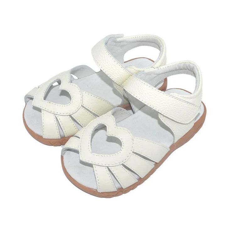 LBSFY - Girls Sandals 2024 Summer Genuine Leather Kids Shoes Cut-Outs Heart Shaped Children Sandals Baby Toddler Shoes Sandalias Zapatos Children Shoes Size Chart Shoe Size CN Size Inner Length cm inch 6 20 12 4.72 6.5 21 12.5 4.92 7 22 13 5.12 7.5 23 13.5 5.31 8 24 14 5.51 8.5 25 14.5 5.71 9 26 15 5.91 9.5 27 15.5 6.10 10 28 16 6.30 10.5 29 16.5 6.50 11 30 17 6.69 11.5 31 17.5 6.89 12 32 18 7.09 Attention: When you order the children shoes, you need to choose according to theinner length. The c Cute Flat Non-slip Sandals, Cute Sandals With Soft Sole, Adjustable White Sandals For Playtime, Summer Playtime Sandals With Round Toe, White Sandals For Summer Playtime, Cute Adjustable Non-slip Sandals, Cute Sandals With Soft Sole And Open Toe, Cute Round Toe Sandals With Soft Sole, Adjustable Sandals With Soft Sole And Round Toe