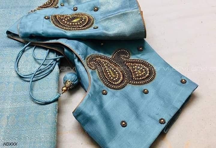 Arvi The Couturier, Ikat Blouse Designs, Mango Design, Cotton Blouse Design, Saree Blouse Neck Designs, Wedding Blouse Designs, Sari Blouse Designs, Blouse Designs Indian, Silk Saree Blouse Designs