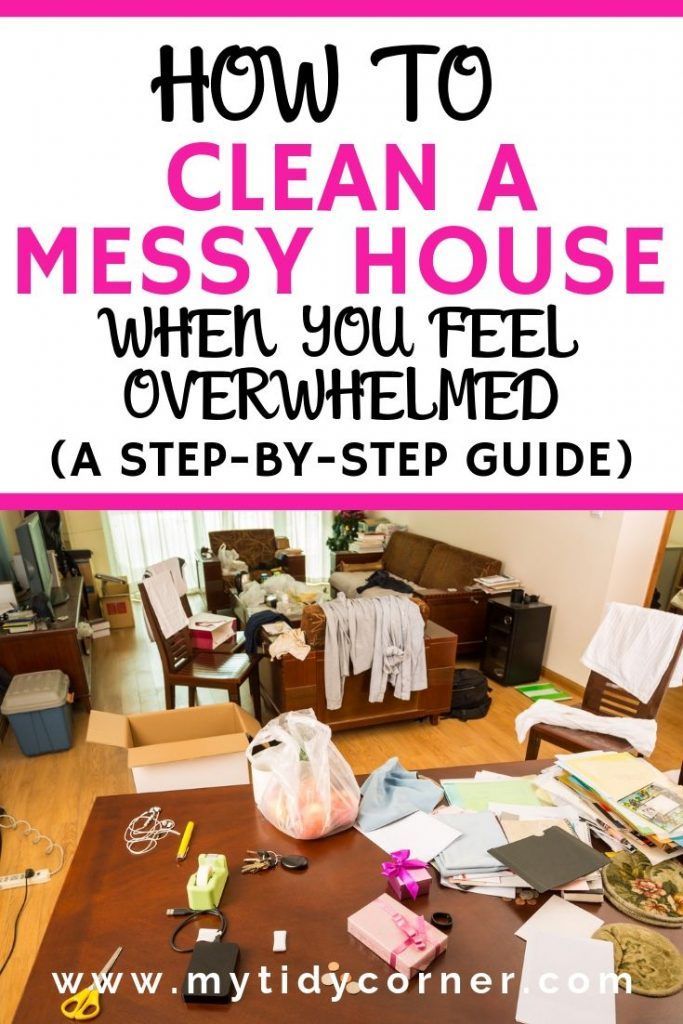 Paralyzed by the mess? Learn how to clean a messy house fast like a pro with this step-by-step cleaning guide! #cleaning #cleaningtips #declutter #organization #mytidycorner Clean Messy House, Tidy Bedroom, House Is A Mess, Deep Cleaning House, Messy House, How To Get Motivated, House Cleaning Checklist, Start Cleaning, Cleaning Motivation